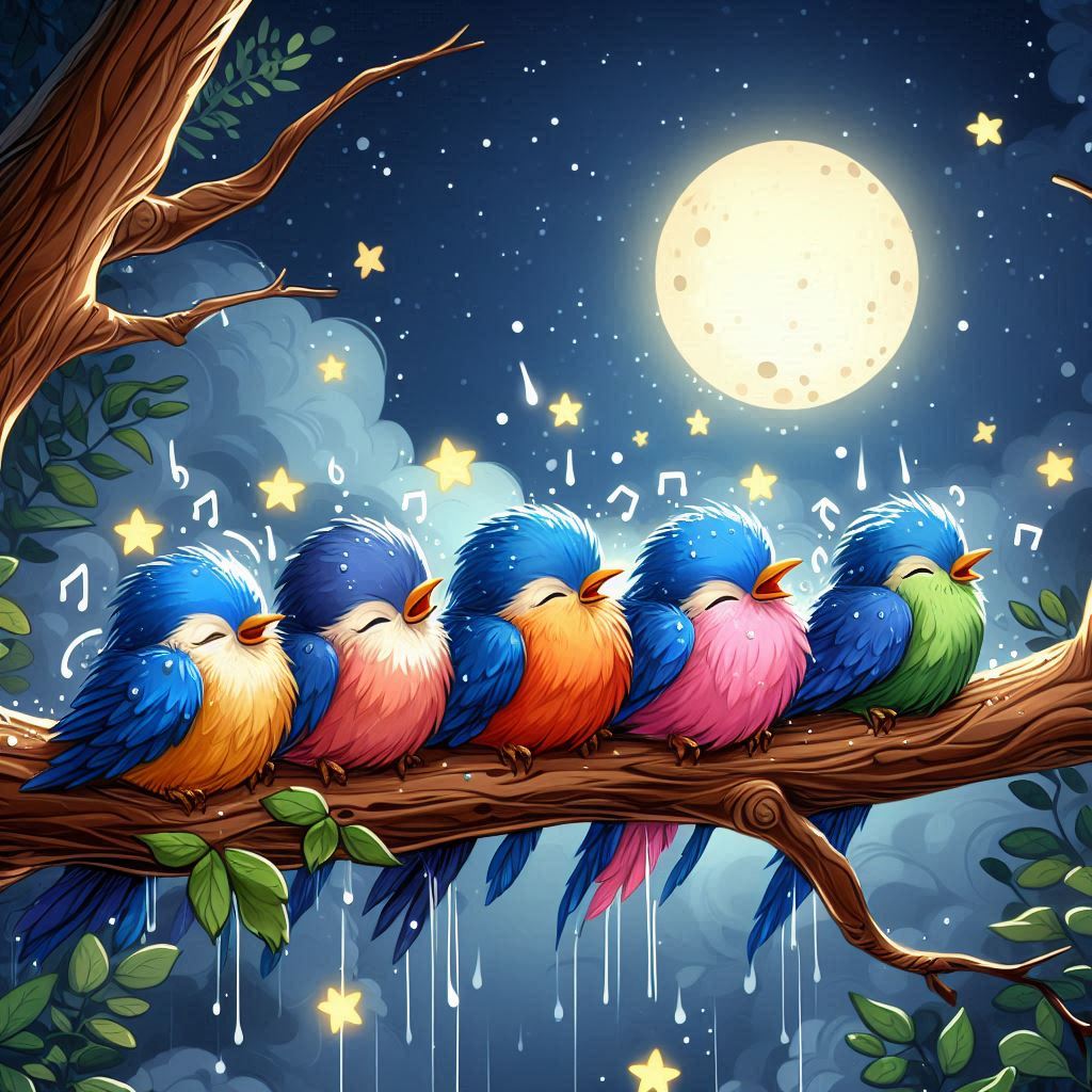 Feuchte Vögel fliegen niemals nachts